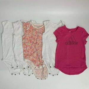 Baby girl’s Bundle of 5 tops Sz 18M
